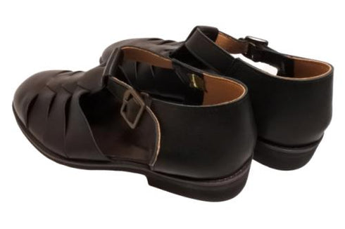 【KOBE DADA CAM-39 ブラック】コンフォートバックルサンダル